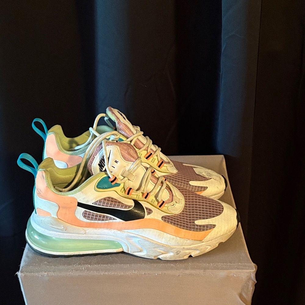 Nike men’s Sneakers in Cream, Tan, and Black